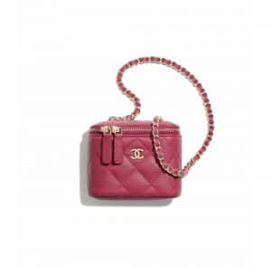 chanel mini vanity case with chain