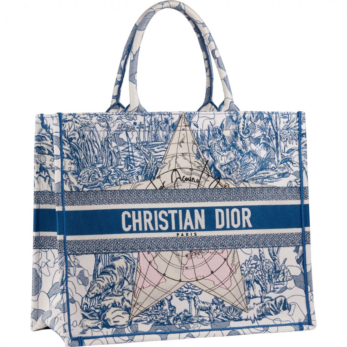 christian dior beach tote bag AUTHENTIC