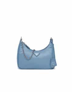 Prada Light Blue Re-Edition Bag