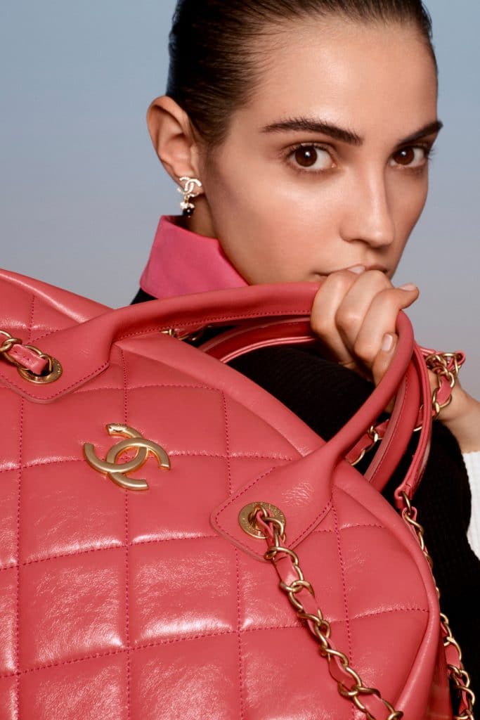 Chanel Pink Luggage tote - Cruise 2021