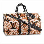 Louis Vuitton Caramel Crafty Keepall 45 Bag 1