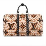 Louis Vuitton Caramel Crafty Keepall 45 Bag 4