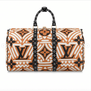 Louis Vuitton Caramel Crafty Keepall 45 Bag 4