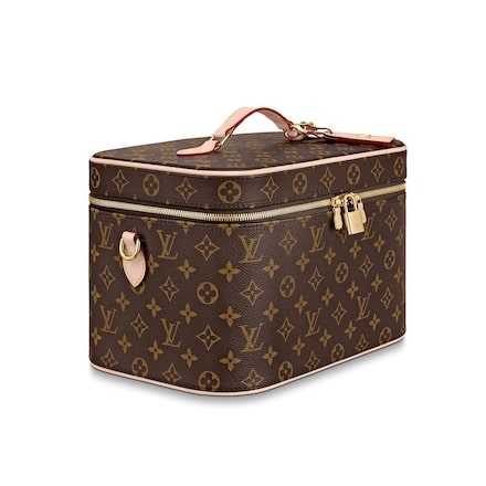 Louis+Vuitton+Nice+Vanity+Case+BB+Brown+Canvas for sale online