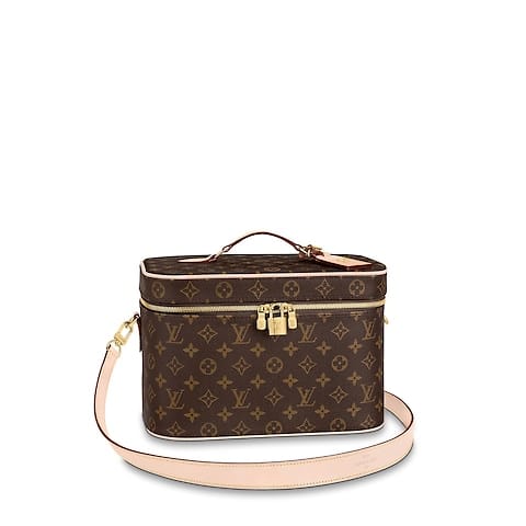 LOUIS VUITTON NICE BB // DESIGNER VANITY CASE COMPARISON 