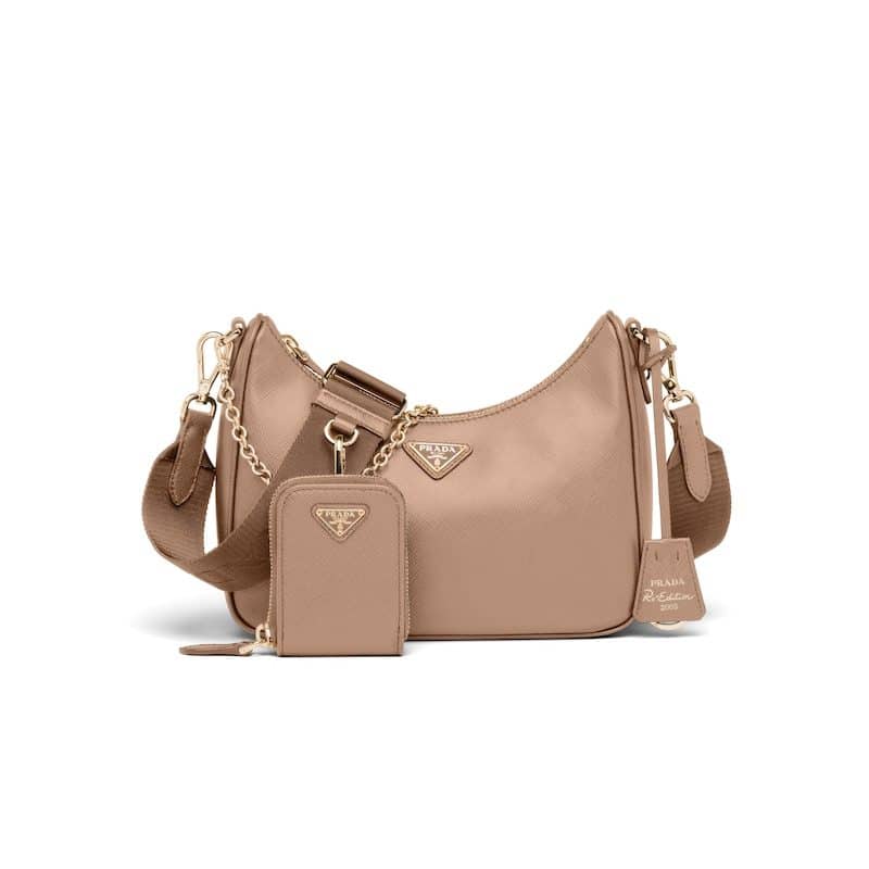 saffiano leather beige