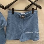 Chanel Blue Coco Bach Shorts