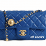 Chanel Blue Pearl Crush Mini Flap Bag - Cruise 2021