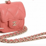 Chanel Coral Earpod Holder on Chain - Cruise 2021