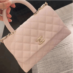 Chanel Lilac Coco Handle Small Bag