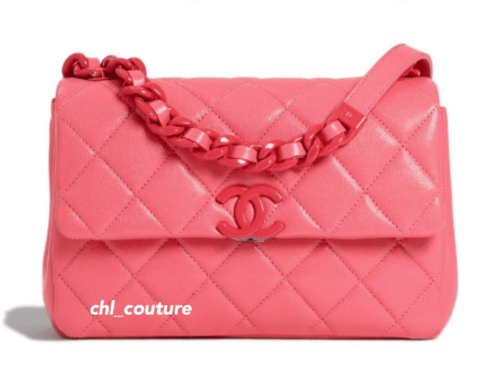 Chanel Pink Incognito Bag - Cruise 2021