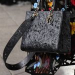 Dior Black Laser Cut Leather Lady Dior Bag - Cruise 2021