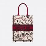 Dior Multicolor Dioramour Vertical Book Tote Bag