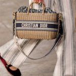 Dior Rattan Basket Tote Bag - Cruise 2021