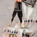 Dior White Tie Dye Fabric 30 Montaigne Bag - Cruise 2021