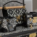 Louis Vuitton Black Monogram Petite Malle and Shoulder Bags - Cruise 2021