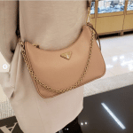 Prada Beige Saffiano Re-Edition 2005 Bag 2