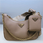 Prada Beige Saffiano Re-Edition 2005 Bag 3