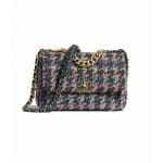 Chanel Multicolor Knit Chanel 19 Flap Bag