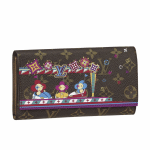 Louis Vuitton Monogram Canvas/Bumper Cars Christmas Animation Sarah Wallet