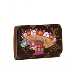 Louis Vuitton Monogram Canvas/Swing Ride Christmas Animation Victorine Wallet