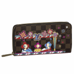 Louis Vuitton Damier Ebene/Bumper Cars Christmas Animation Zippy Wallet