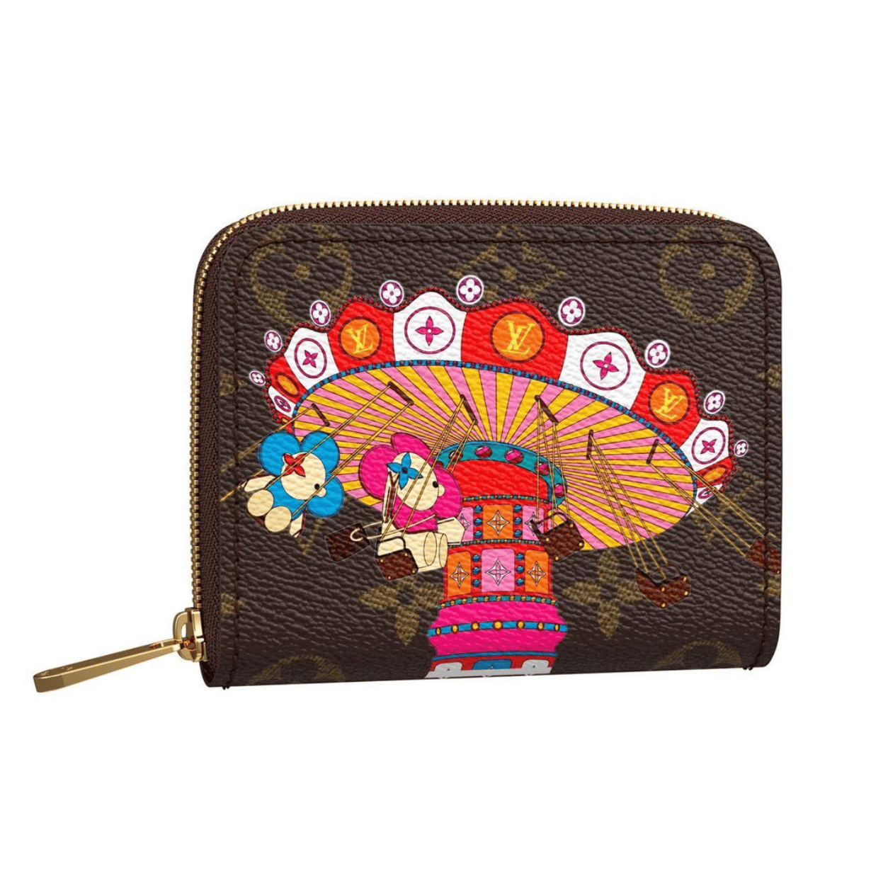 LV LOUIS VUITTON Animation Ferris Wheel Holiday 2020 Double Zip Pochet –  AYAINLOVE CURATED LUXURIES