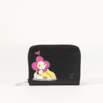 Louis Vuitton Black Epi Christmas Animation Zippy Coin Purse