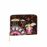 Louis Vuitton Monogram Canvas/Ferris wheel Christmas Animation Zippy Coin Purse