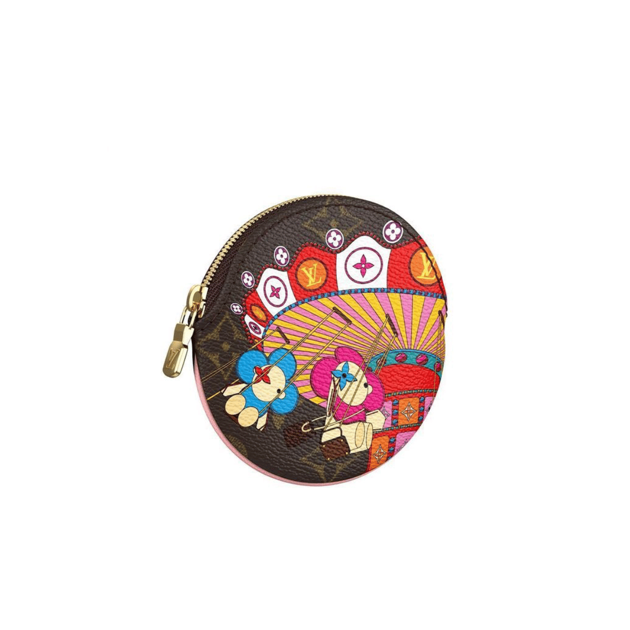 LOUIS VUITTON Monogram 2019 Christmas Animation Tokyo Round Coin