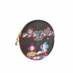 Louis Vuitton Monogram Canvas/Bumper Cars Round Coin Purse