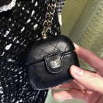 Chanel Black AirPod Holder 5