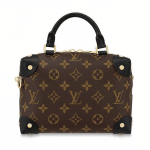 Louis Vuitton Black Monogram Canvas Petite Malle Souple Bag 3