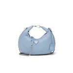 Prada Astral Blue Nylon Re-Edition 2006 Hobo Bag