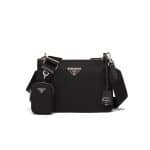 Prada Black Nylon Re-Edition 2000 Shoulder Bag