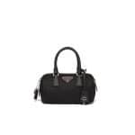 Prada Black Nylon Re-Edition 2005 Top Handle Bag