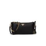 Prada Black Saffiano Leather Re-Edition 2000 Mini Shoulder Bag