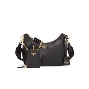 prada small canvas shopper