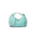 Prada Jade Green Nylon Re-Edition 2006 Hobo Bag