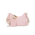 Prada Peach Saffiano Leather Re-Edition 2005 Shoulder Bag