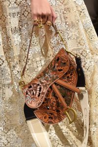 Dior Perforated Saddle Bag - Spring 2021