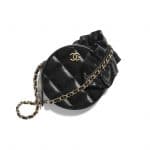 Chanel Black Bag Romance Clutch with Chain