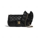 Chanel Black Bag Romance Rectangular Mini Flap Bag