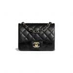 Chanel Black Square Mini Classic Flap Bag
