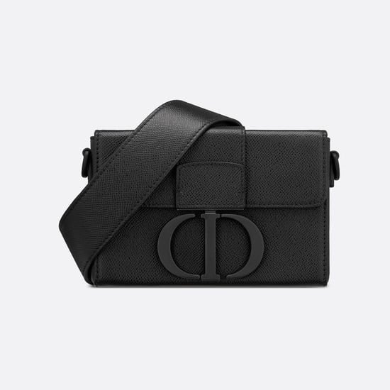 Dior Black Ultramatte 30 Montaigne Box Bag