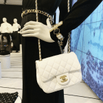 Chanel White Mini Flap Bag