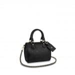 Louis Vuitton Black Monogram Empreinte Speedy BB Bag