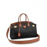 Louis Vuitton Black:Brown All Set Top Handle Bag