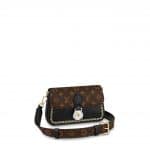 Louis Vuitton Black:Monogram Canvas with Chain Print Neo Saint Cloud Bag