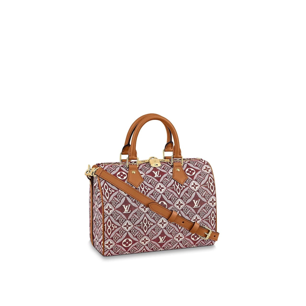 Louis Vuitton Bordeaux Since 1854 Jacquard Speedy Bandouliere 25